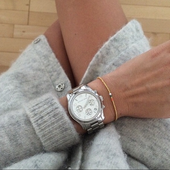 Michael Kors Accessories - •Michael Kors• Classic Stainless Steel Watch